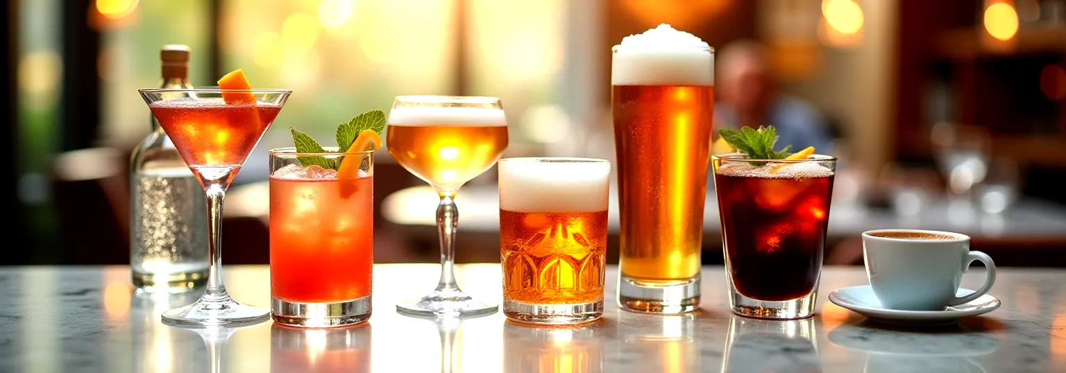 Stefánia Pizzéria és Étterem - italkinálat